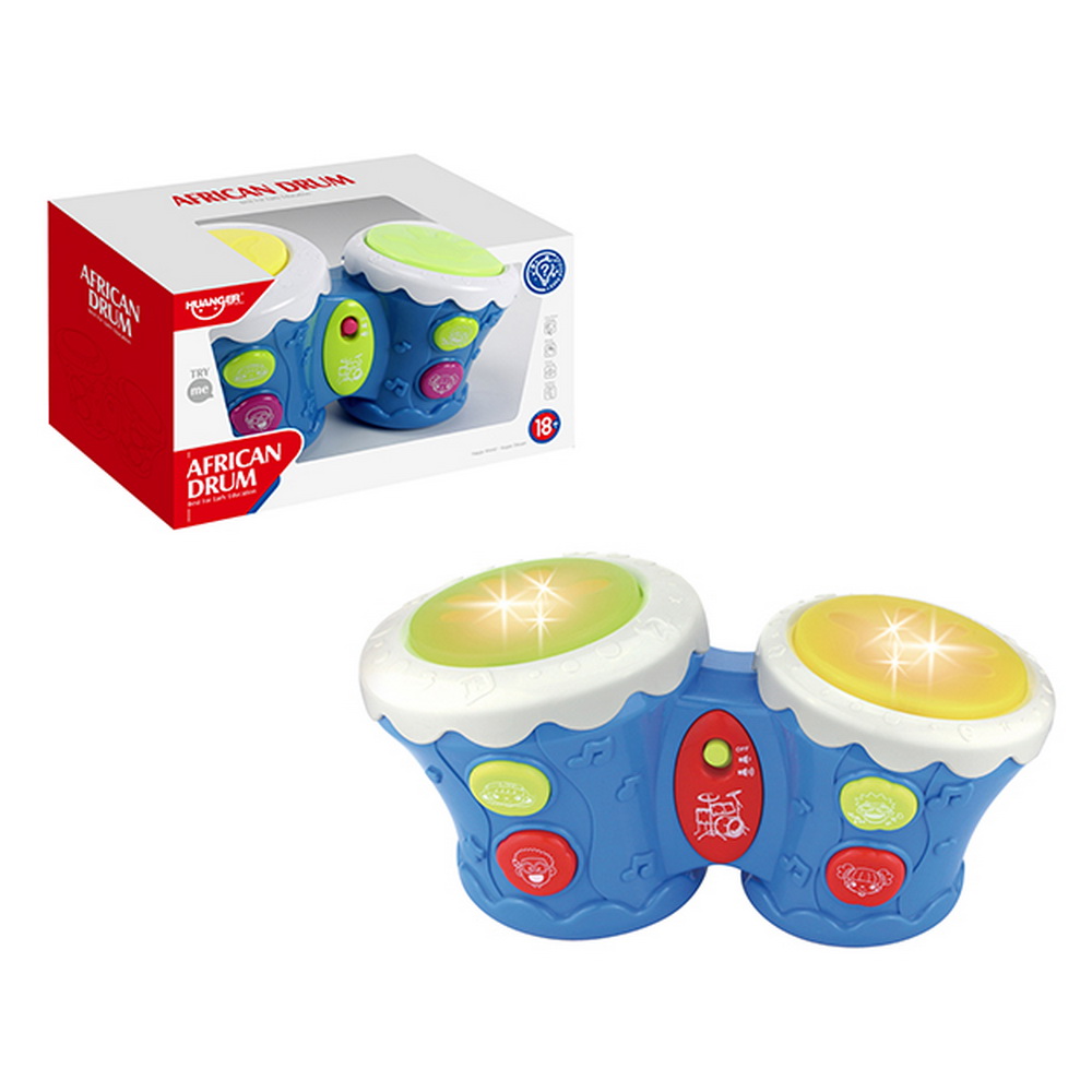 BONGO MUSICAL LUCES Y SONIDOS