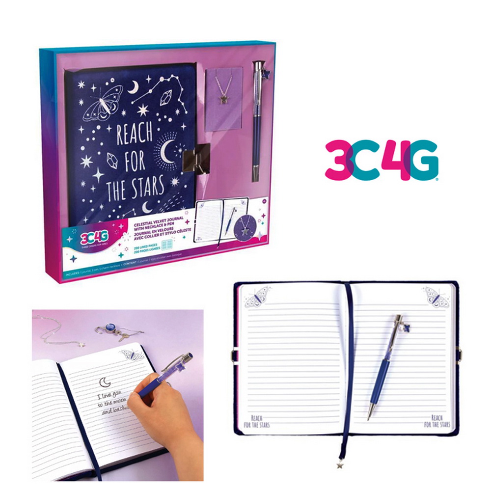 DIARIO DE TERCIOPELO CELESTIAL