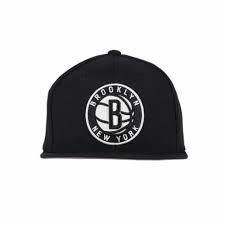 Jockey Mitchell &amp; Ness Team Ground 2.0 Brooklyn Nets Negro/Blanco
