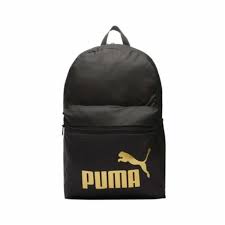 Mochila Puma Phase Negro/Dorado