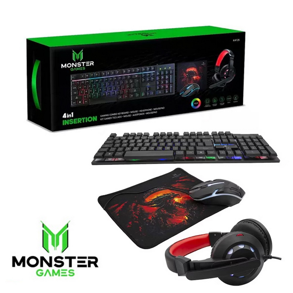 KIT GAMER 4 EN 1                        